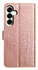 Samsung Galaxy A17 / A26 Hoesje Mandala Book Case met Pasjeshouder Roze Goud afbeelding 7