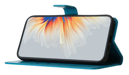Samsung Galaxy A17 / A26 Hoesje Mandala Book Case met Pasjeshouder Blauw afbeelding 3