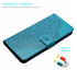 Samsung Galaxy A17 / A26 Hoesje Mandala Book Case met Pasjeshouder Blauw afbeelding 4