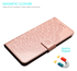 Samsung Galaxy S25 FE Hoesje Mandala Book Case met Pasjeshouder Roze Goud afbeelding 6