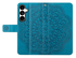 Samsung Galaxy S25 FE Hoesje Mandala Book Case met Pasjeshouder Blauw afbeelding 5