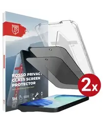 Rosso iPhone 17 Privacy Glass met Installatietray Dust Removal (2-Pack) afbeelding
