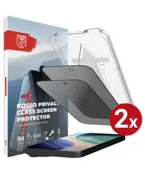 Rosso iPhone Air Privacy Glass met Installatietray Dust Removal (2-Pack) afbeelding