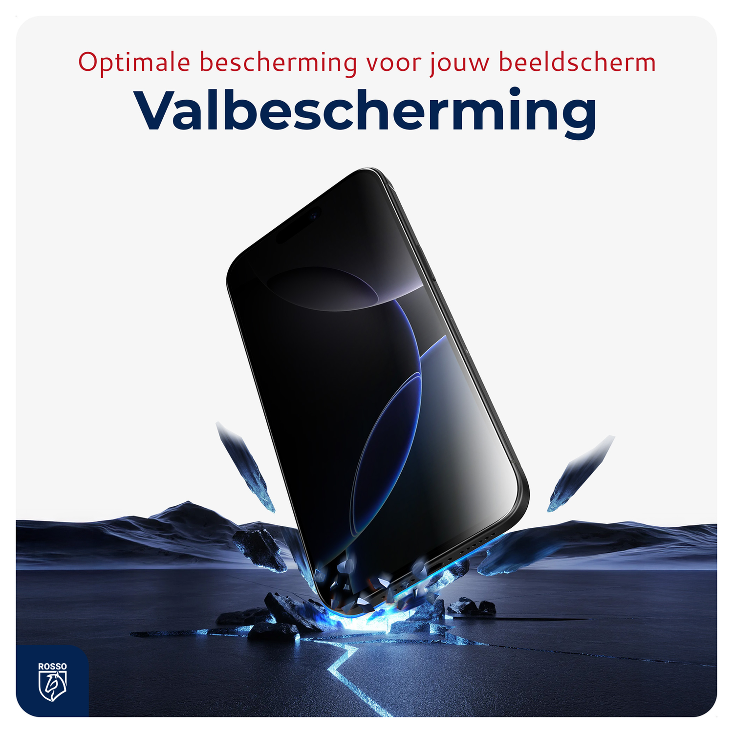Rosso iPhone 17 Pro Privacy Glass met Installatietray Dust Removal (2-Pack) afbeelding 5