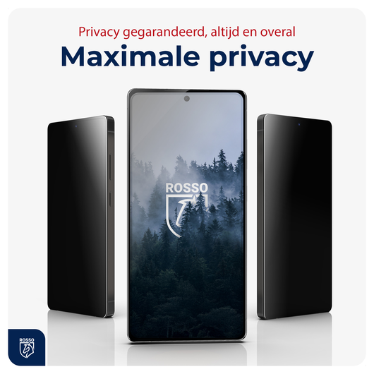 Rosso iPhone 17 Pro Privacy Glass met Installatietray Dust Removal (2-Pack) afbeelding 7