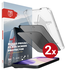 Rosso iPhone 17 Pro Max Privacy Glass met Installatietray Dust Removal (2-Pack) afbeelding 14