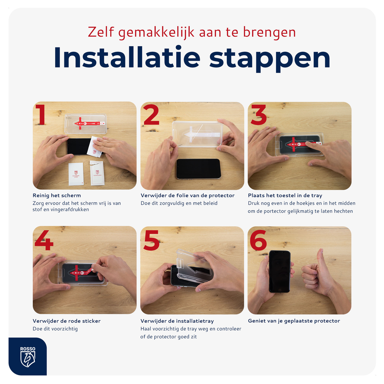 Rosso Samsung Galaxy S25 FE Privacy Glass met Installatietray (2-Pack) afbeelding 10