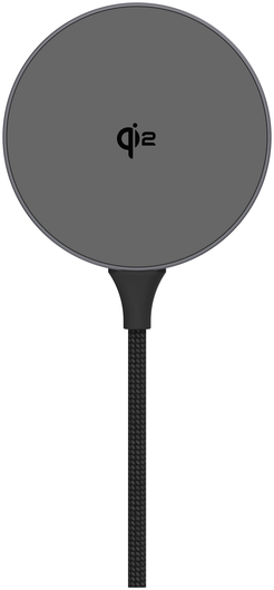 Buddi Power Qi2 Draadloze Magnetische MagSafe Oplader 15W met 1.5M Kabel Grijs afbeelding 10