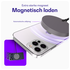 Buddi Power Qi2 Draadloze Magnetische MagSafe Oplader 15W met 1.5M Kabel Grijs afbeelding 4