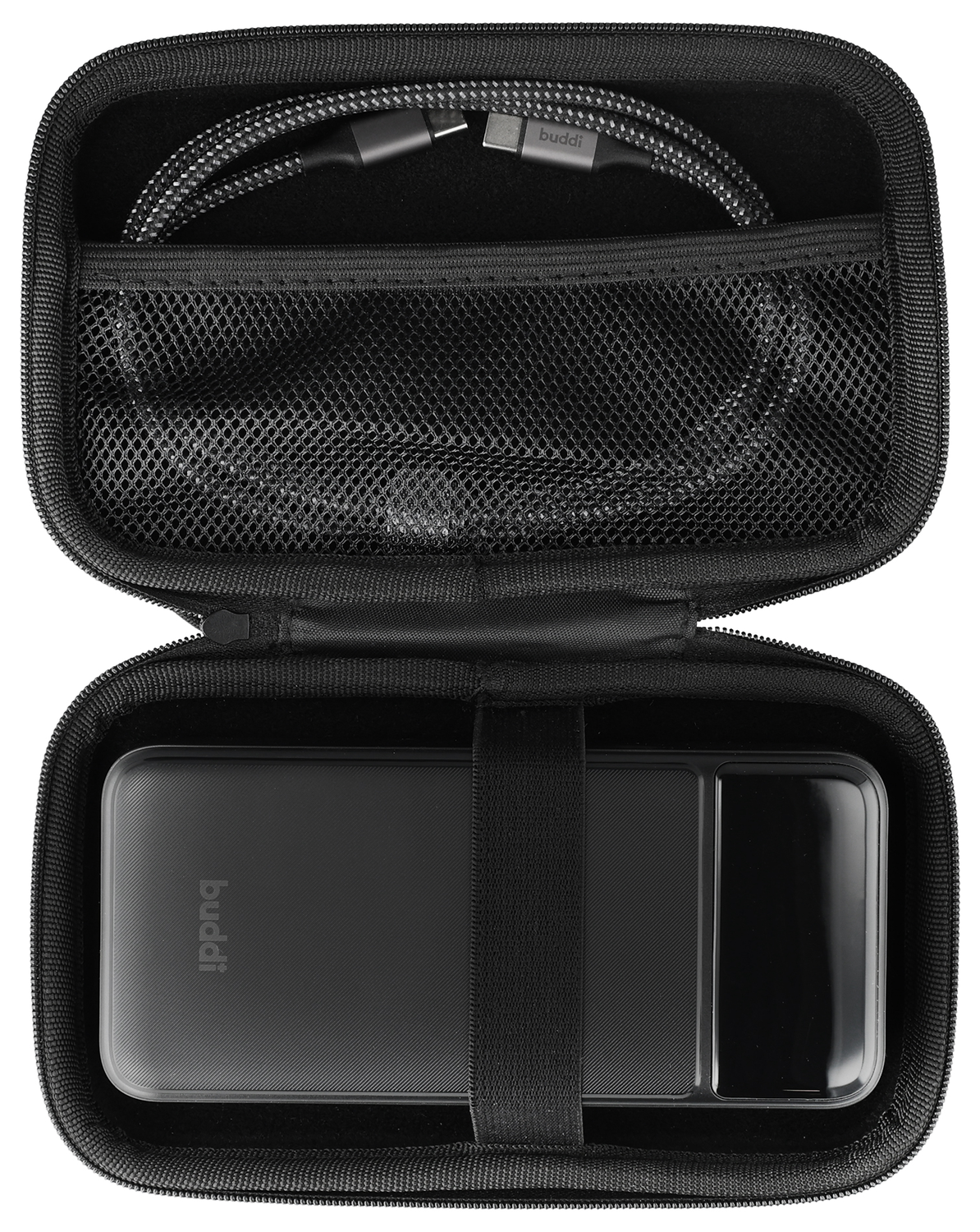 Buddi Sorted Organizer Hoes voor Powerbank en Kabels Grijs - Small afbeelding 9