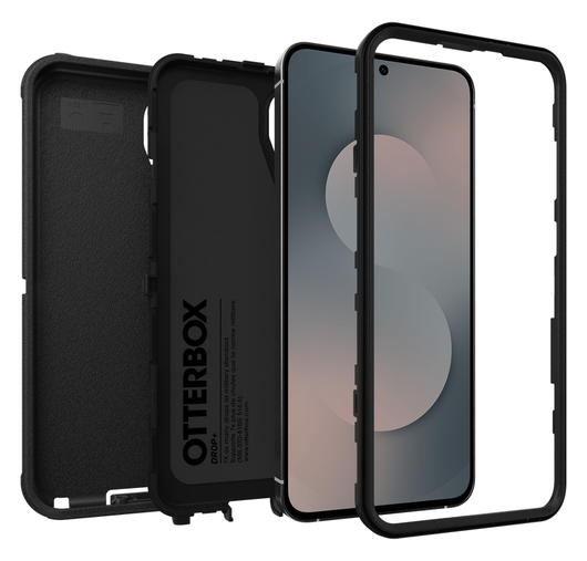 OtterBox Defender Pro Samsung Galaxy S25 FE Hoesje Back Cover Zwart afbeelding 3