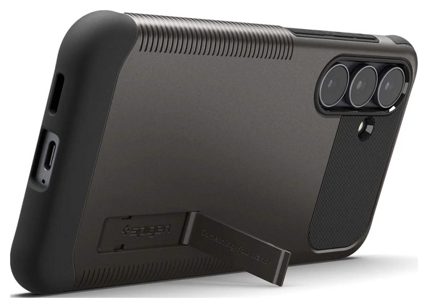 Spigen Slim Armor MagFit Samsung Galaxy S25 FE Hoesje MagSafe Gunmetal afbeelding 2