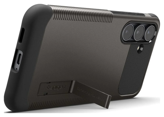 Spigen Slim Armor MagFit Samsung Galaxy S25 FE Hoesje MagSafe Gunmetal afbeelding 2