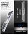 Spigen Ultra Hybrid MagFit Samsung Galaxy S25 FE Hoesje MagSafe Transparant Wit afbeelding 2