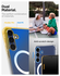 Spigen Ultra Hybrid MagFit Samsung Galaxy S25 FE Hoesje MagSafe Transparant Wit afbeelding 5