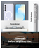 Spigen Ultra Hybrid MagFit Samsung Galaxy S25 FE Hoesje MagSafe Transparant Wit afbeelding 6