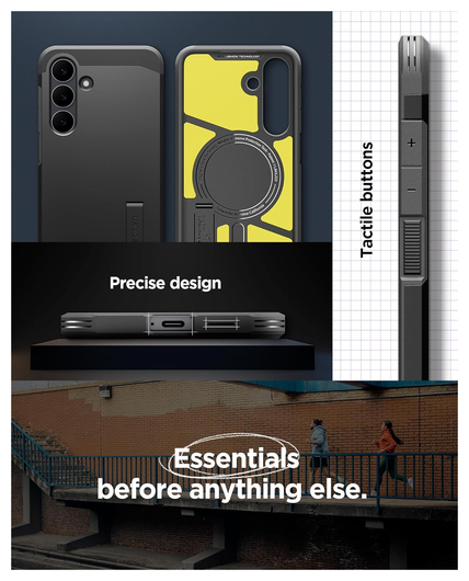 Spigen Tough Armor Samsung Galaxy S25 FE Hoesje MagSafe Back Cover Zwart afbeelding 7