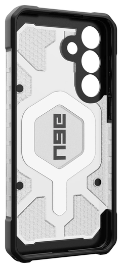 UAG Samsung Galaxy S25 FE Hoesje MagSafe Pathfinder Clear Ice Wit/Zilver afbeelding 2