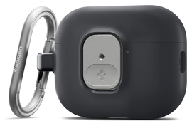 Spigen Nano Pop Case AirPods Pro 3 Hoesje met Karabijnhaak Zwart afbeelding