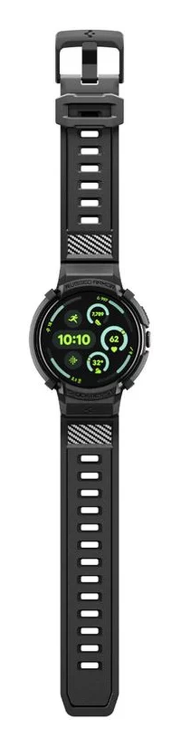 Spigen Rugged Armor Pro - Google Pixel Watch 4 41MM Hoesje en Bandje + Oplader afbeelding 9