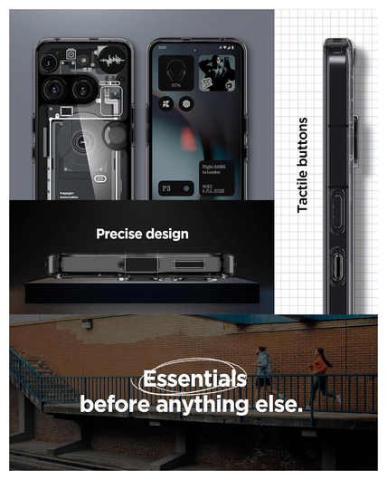 Spigen Ultra Hybrid Nothing Phone (3) Hoesje Back Cover Zero One afbeelding 7