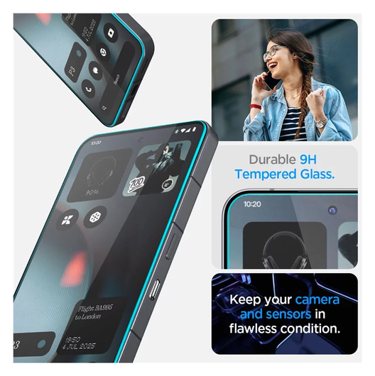 Spigen EZ Fit GLAS.tR Nothing Phone (3) Screen Protector 2-Pack afbeelding 8