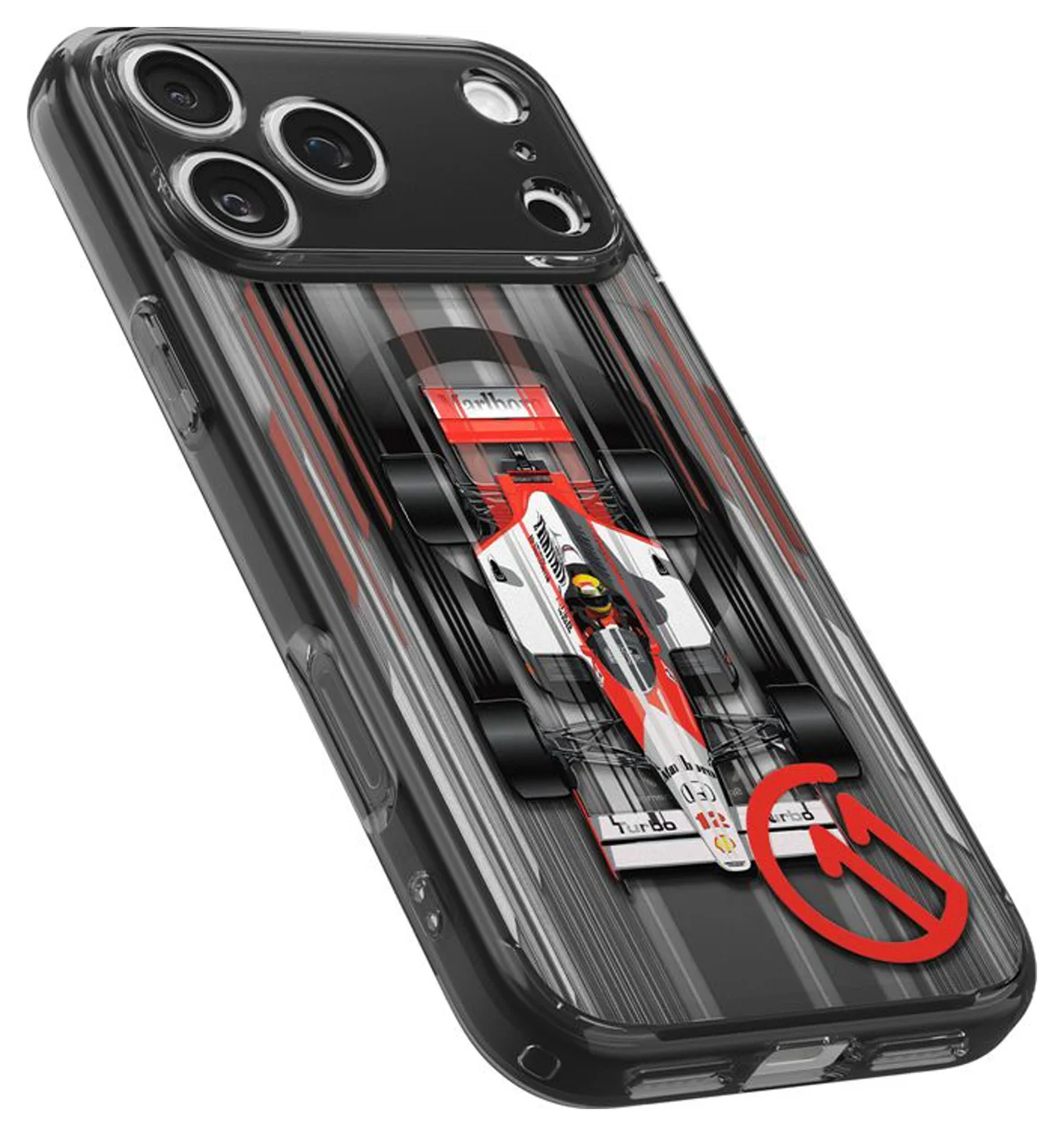 Spigen C11 Ultra Hybrid MagFit iPhone 17 Pro Hoesje MagSafe Turbo Edition afbeelding 5