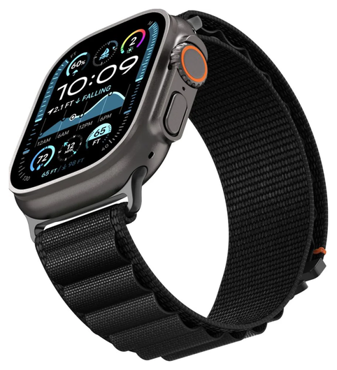 Spigen WBF1 - Apple Watch 1-11/SE/Ultra Bandje - 49/46/45/44/42MM - Zwart afbeelding 14