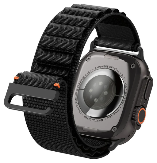 Spigen WBF1 - Apple Watch 1-11/SE/Ultra Bandje - 49/46/45/44/42MM - Zwart afbeelding 16