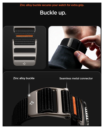 Spigen DuraPro Flex - Samsung Galaxy 8 Series Bandje - Zwart afbeelding 9