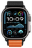 Spigen WBF1 - Apple Watch 1-11/SE/Ultra Bandje - 49/46/45/44/42MM - Zwart Oranje afbeelding 10