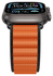 Spigen WBF1 - Apple Watch 1-11/SE/Ultra Bandje - 49/46/45/44/42MM - Zwart Oranje afbeelding 13