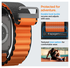 Spigen WBF1 - Apple Watch 1-11/SE/Ultra Bandje - 49/46/45/44/42MM - Zwart Oranje afbeelding 5