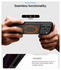 Spigen Ultra Hybrid MagFit iPhone 17 Pro Hoesje MagSafe Frost Zwart Oranje afbeelding 6