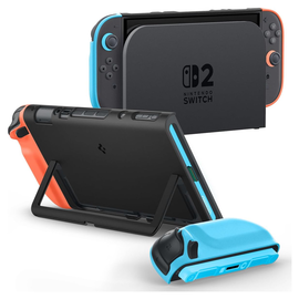 Spigen Nano Pop V2 Nintendo Switch 2 Hoesje met Standaard Blauw Rood