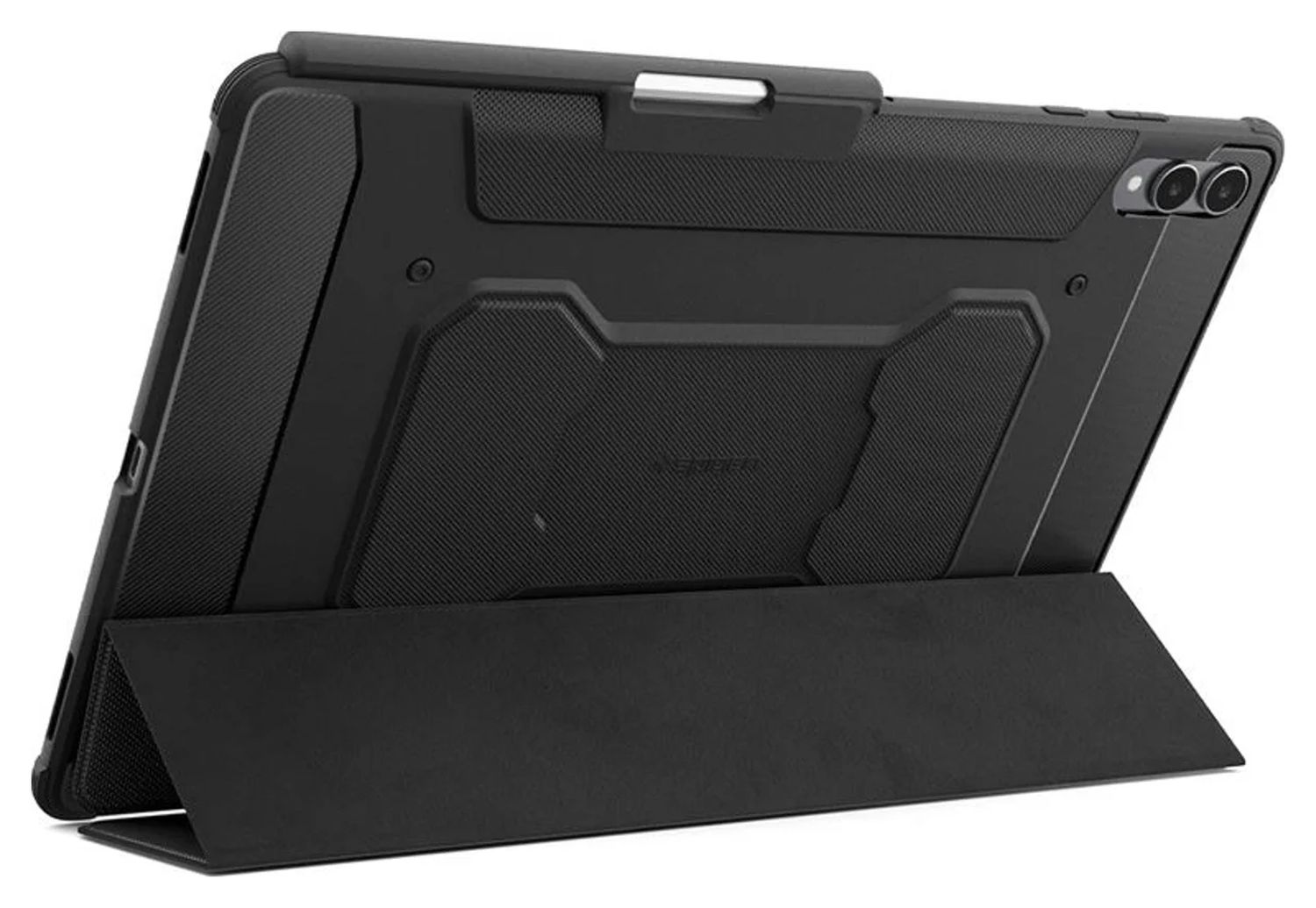 Spigen Rugged Armor Pro Samsung Galaxy Tab S11 Ultra Hoes Book Case Zwart afbeelding 7