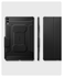 Spigen Rugged Armor Pro Samsung Galaxy Tab S11 Ultra Hoes Book Case Zwart afbeelding 6