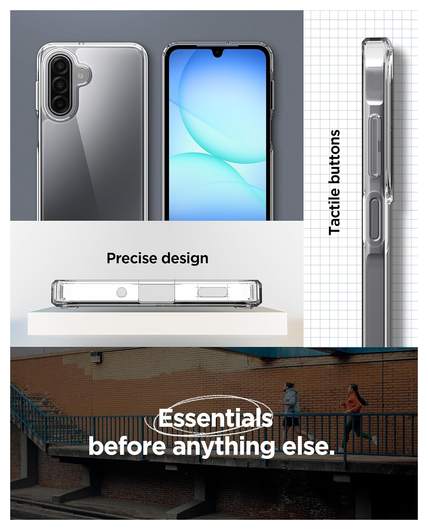 Spigen Ultra Hybrid Samsung Galaxy A17 Hoesje Back Cover Transparant afbeelding 5