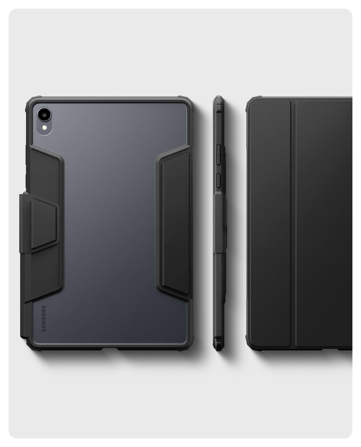 Spigen Ultra Hybrid Pro Samsung Galaxy Tab S11 Hoes Book Case Zwart afbeelding 6