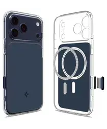 Spigen Ultra Hybrid T Apple iPhone 17 Pro Max Hoesje MagSafe Matte Blauw afbeelding