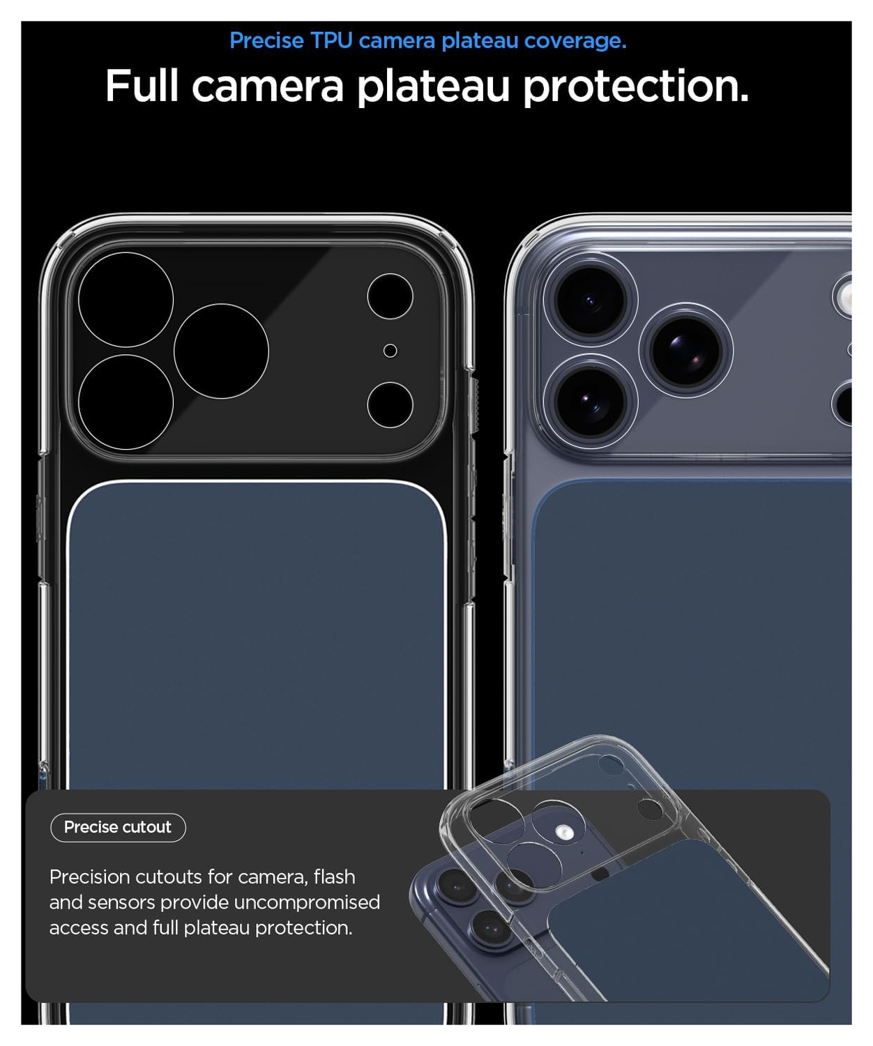 Spigen Ultra Hybrid T Apple iPhone 17 Pro Max Hoesje MagSafe Matte Blauw afbeelding 3