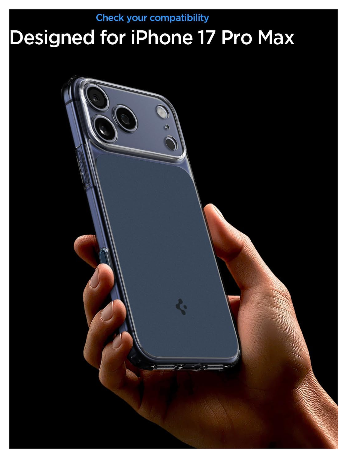 Spigen Ultra Hybrid T Apple iPhone 17 Pro Max Hoesje MagSafe Matte Blauw afbeelding 8