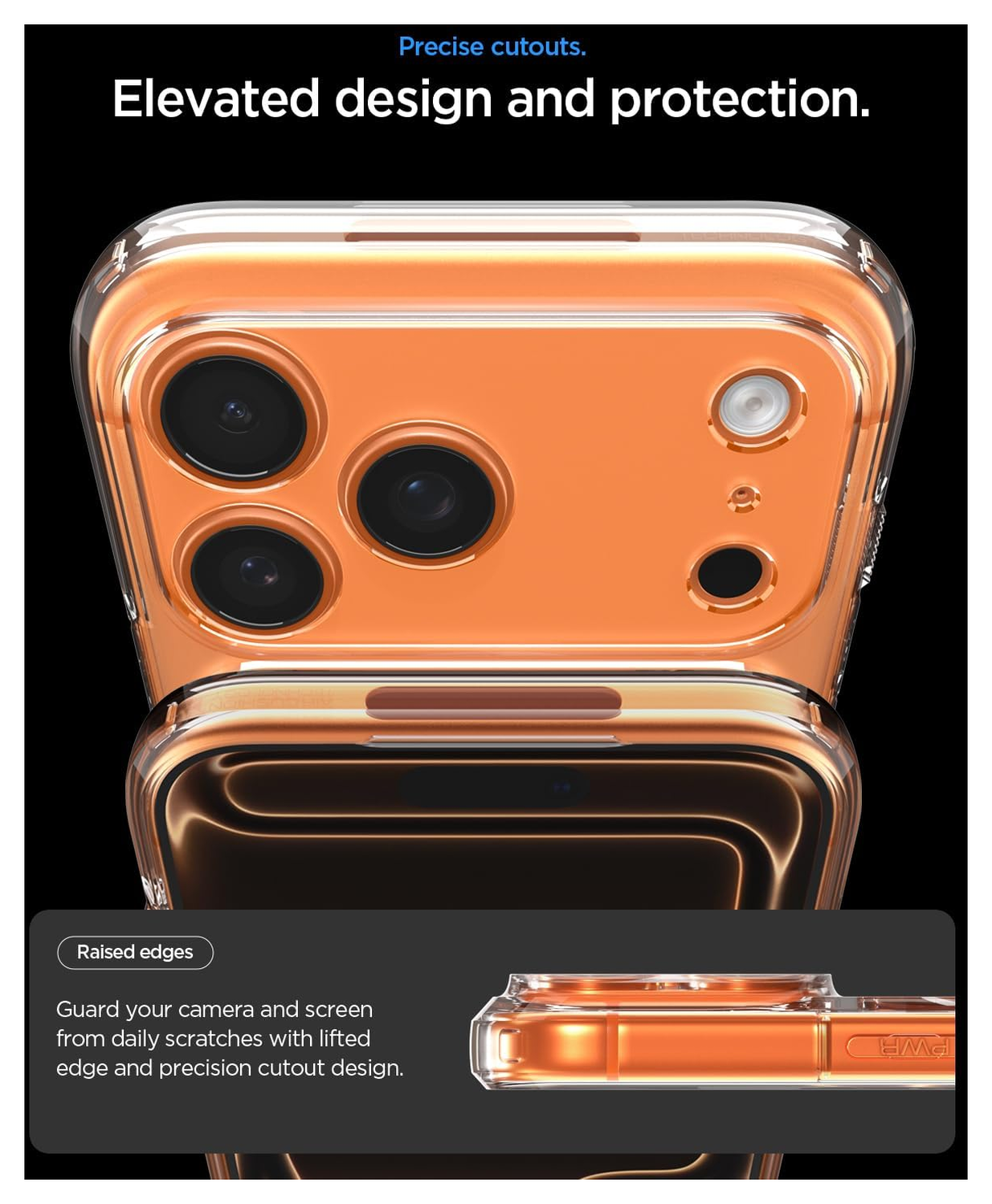 Spigen Ultra Hybrid T Apple iPhone 17 Pro Max Hoesje MagSafe Oranje afbeelding 6