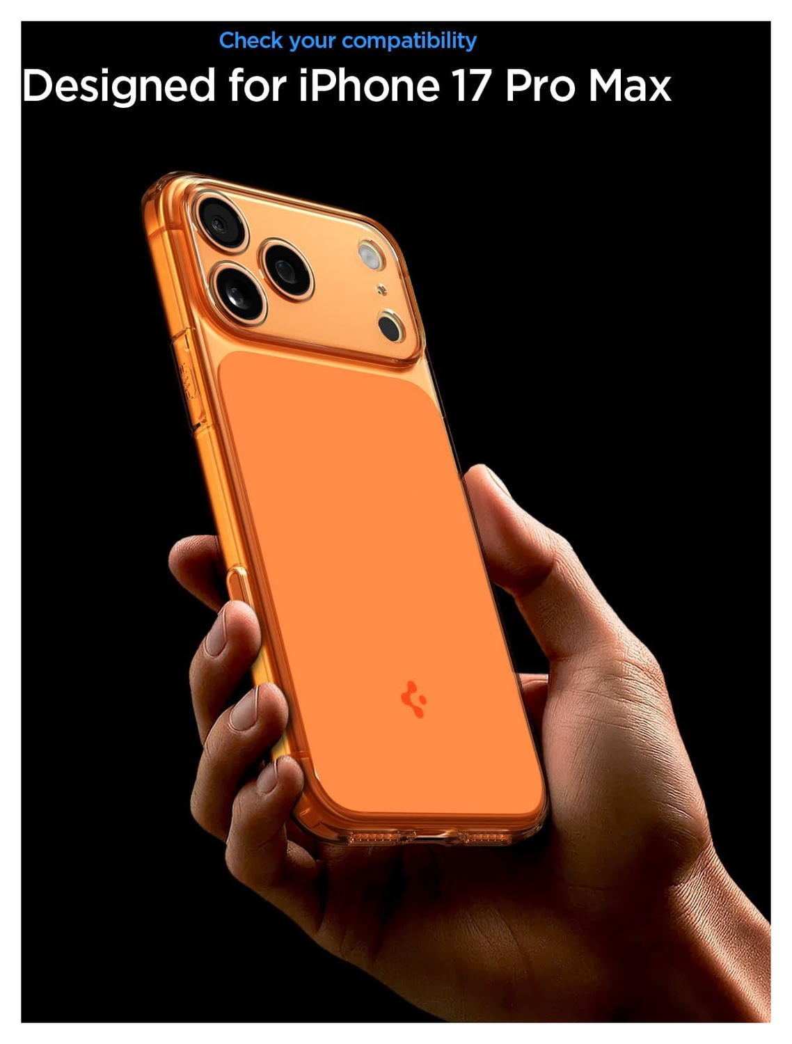 Spigen Ultra Hybrid T Apple iPhone 17 Pro Max Hoesje MagSafe Oranje afbeelding 8
