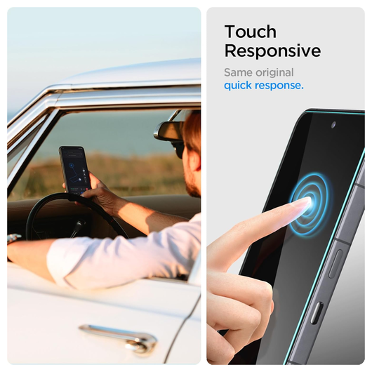 Spigen Glas.tR Slim Nothing Phone (3) Screen Protector Tempered Glass (2-Pack) afbeelding 4