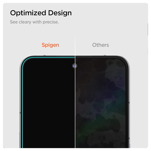 Spigen Glas.tR Slim Nothing Phone (3) Screen Protector Tempered Glass (2-Pack) afbeelding 6