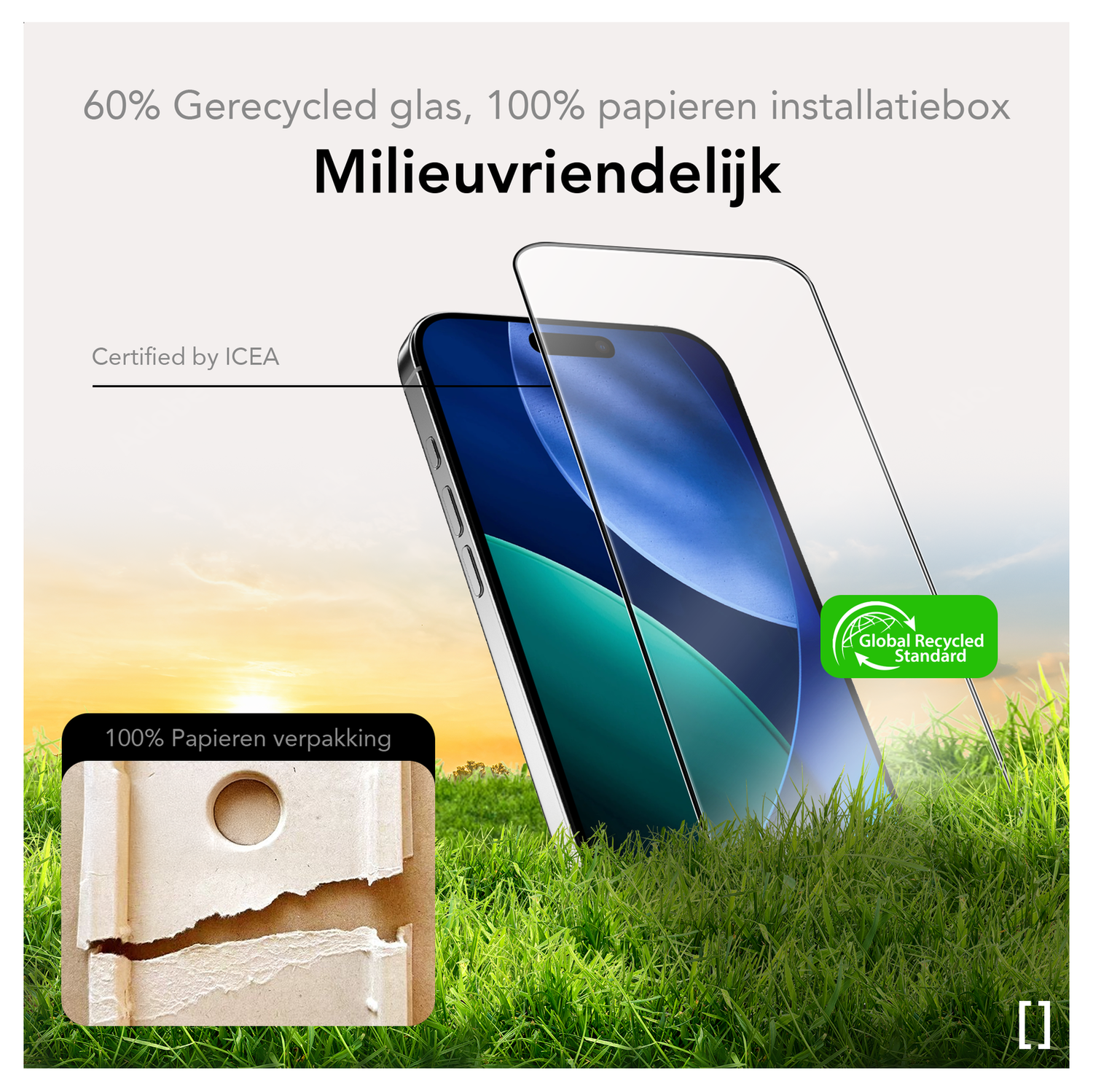 iPhone 17 Starter Kit - Hoesje, Screenprotector 2st & Oplader afbeelding 11