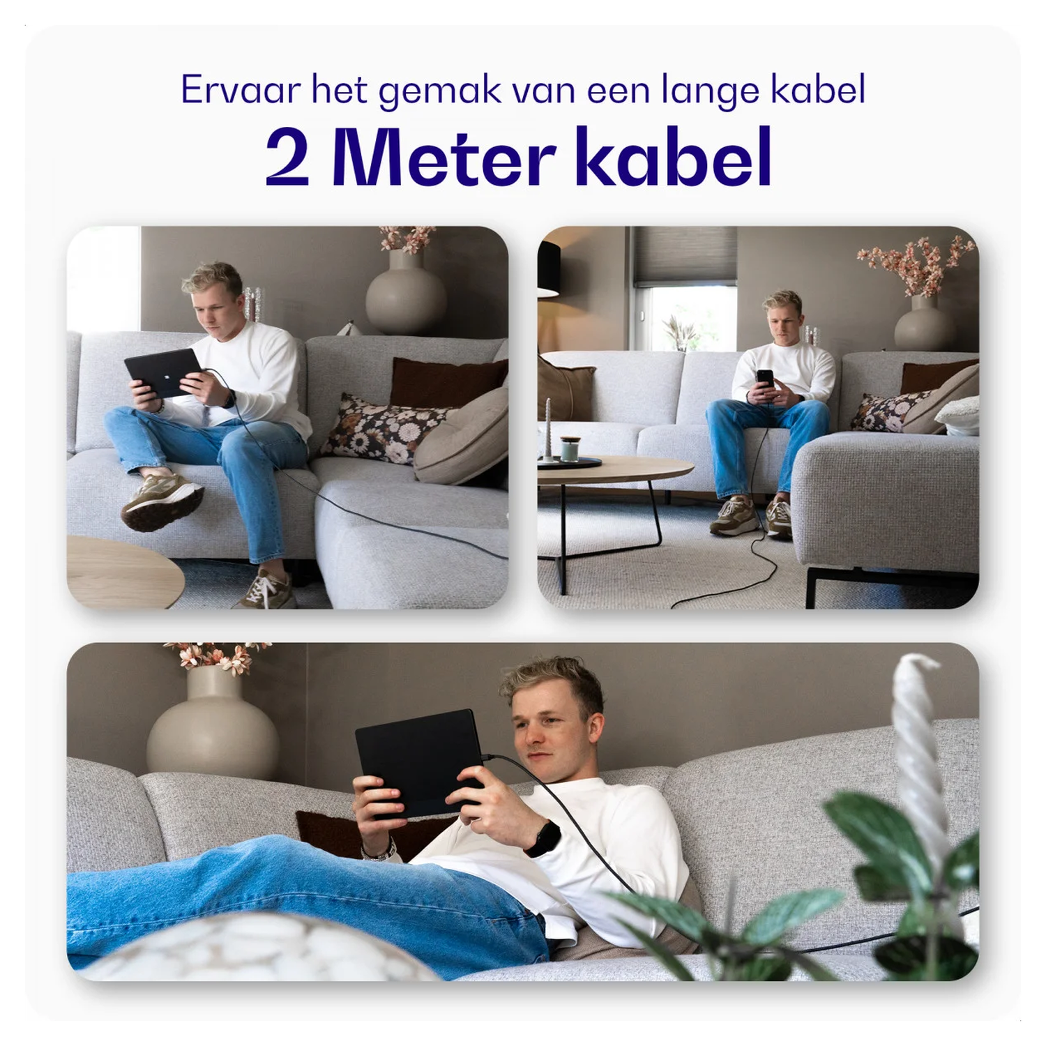 iPhone 17 Starter Kit - Hoesje, Screenprotector 2st & Oplader afbeelding 13