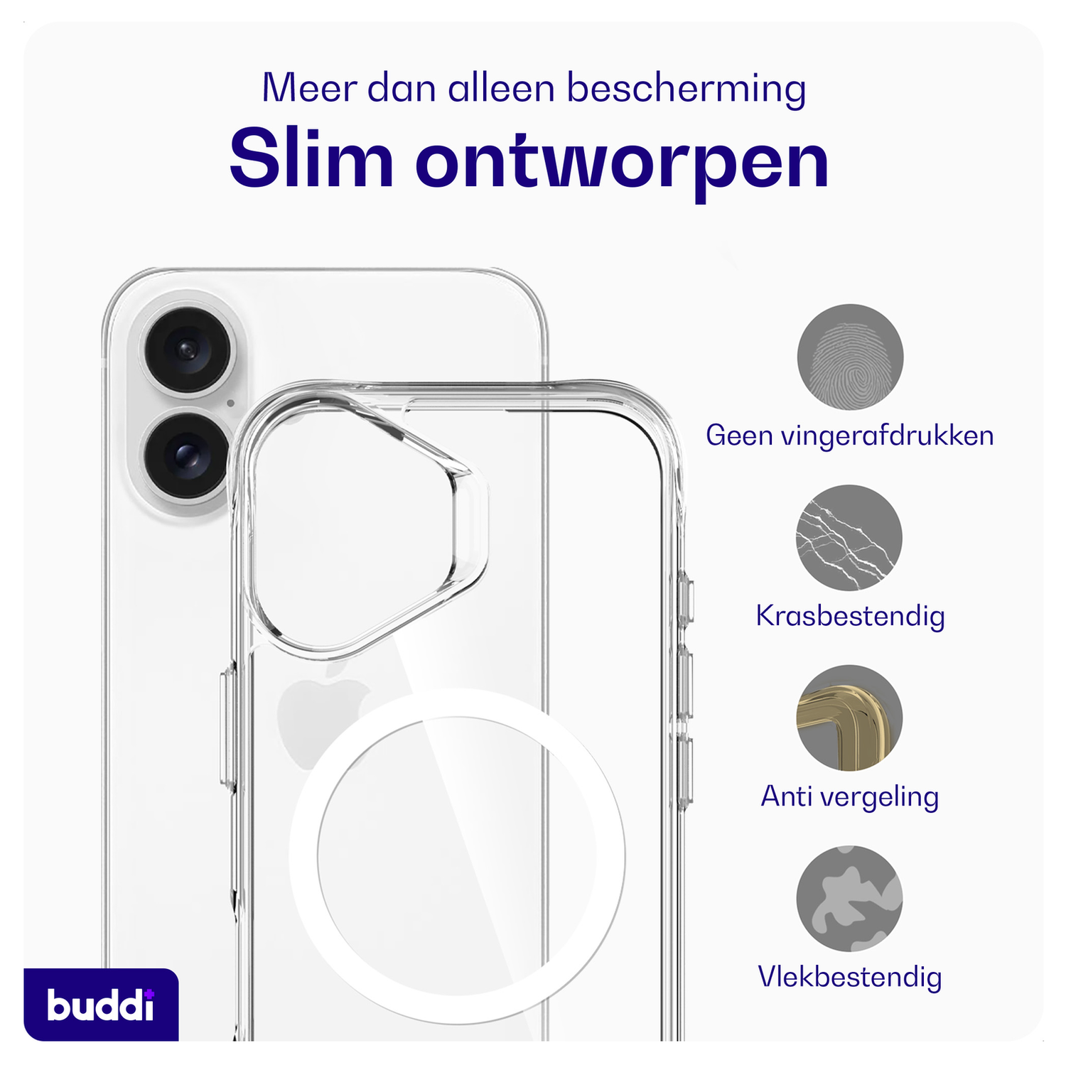 iPhone 17 Starter Kit - Hoesje, Screenprotector 2st & Oplader afbeelding 8