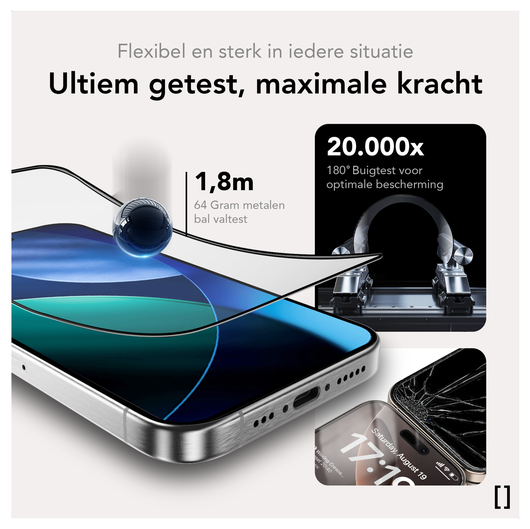 iPhone 17 Air Starter Kit - Hoesje, Screenprotector 2st & Oplader afbeelding 8